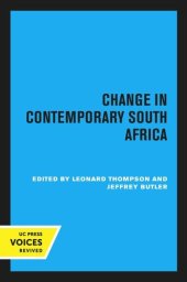 book Change in Contemporary South Africa