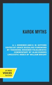 book Karok Myths