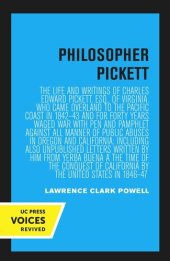 book Philosopher Pickett