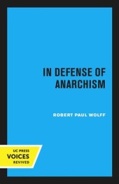 book In Defense of Anarchism