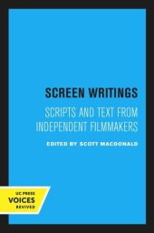 book Screen Writings: Scripts and Text from Independent Filmmakers