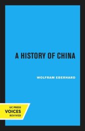 book A History of China