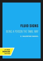 book Fluid Signs: Being a Person the Tamil Way