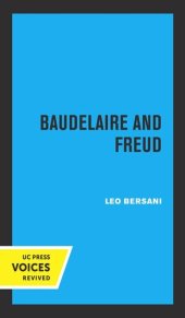 book Baudelaire and Freud