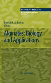 book Alginates: Biology and Applications 