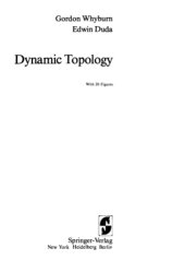 book Dynamic Topology 