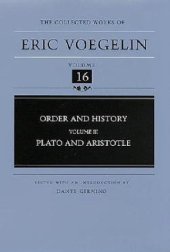 book Order and History, Volume 3: Plato and Aristotle