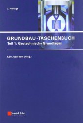 book Grundbau-Taschenbuch Teil 1: Geotechnische Grundlagen