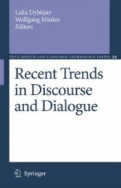 book Recent Trends in Discourse and Dialogue 