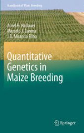 book Quantitative Genetics in Maize Breeding 