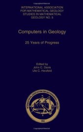 book Computers in Geology: 25 Years of Progress 