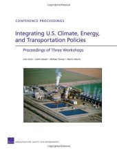 book Integrating U.S. Climate, Energy, and Transportation Policies: Proceedings of Three Workshops 