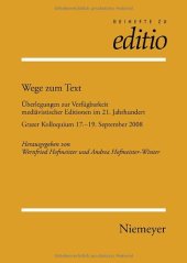 book Wege zum Text 