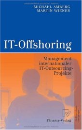 book IT-Offshoring: Management internationaler IT-Outsourcing-Projekte 