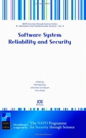 book Software Systems Reliability and Security