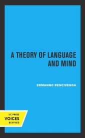 book A Theory of Language and Mind