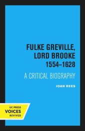 book Fulke Greville, Lord Brooke 1554–1628