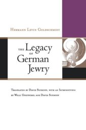 book The Legacy of German Jewry