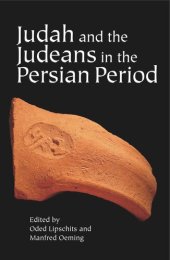 book Judah and the Judeans in the Persian Period