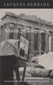 book Athens, Still Remains: The Photographs of Jean-François Bonhomme