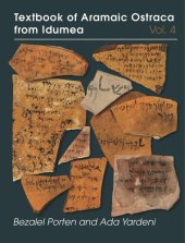 book Textbook of Aramaic Ostraca from Idumea, Volume 4