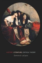 book History, Literature, Critical Theory