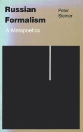 book Russian Formalism: A Metapoetics