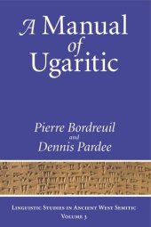 book A Manual of Ugaritic