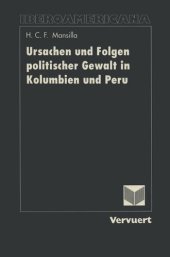 book Ursachen und Folgen politischer Gewalt in in Kolumbien und Peru