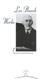 book Leo Baeck Werke: Band 1 Das Wesen des Judentums