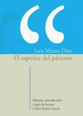 book El espíritu del páramo