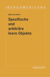 book Spezifische und arbiträre leere Objekte