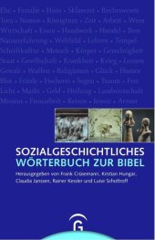 book Sozialgeschichtliches Wörterbuch zur Bibel