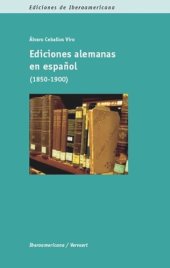 book Ediciones alemanas en español (1850-1900)