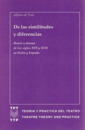 book De las similitudes y diferencias: Honor y drama de los siglos XVI y XVII en Italia y España