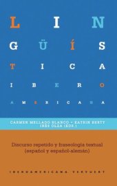 book Discurso repetido y fraseología textual (español y español-alemán)