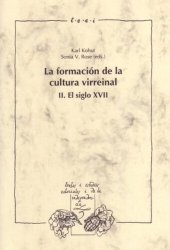 book La formación de la cultura virreinal, Vol. II: El siglo XVII