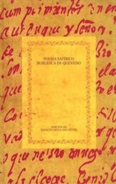 book Poesía satírico-burlesca de Quevedo: Estudio y anotación filológica de los sonetos