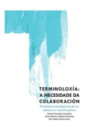 book Terminoloxía: A necesidade da colaboración