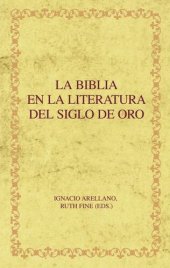 book La Biblia en la literatura del Siglo de Oro