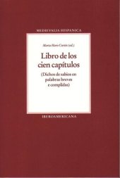 book Libro de los cien capítulos: Dichos de sabios en palabras breves e complidas