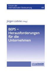 book BEPS-Herausforderungen für die Unternehmen