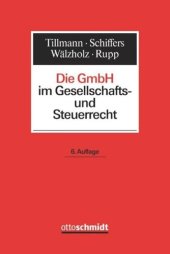 book Die GmbH im Gesellschafts- und Steuerrecht