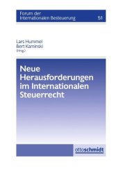 book Neue Herausforderungen im Internationalen Steuerrecht