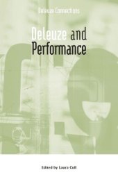 book Deleuze and Performance