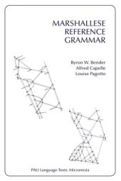 book Marshallese Reference Grammar