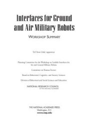 book Interfaces for Ground and Air Military Robots: Workshop Summary