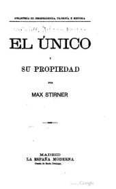 book El Único y su Propiedad