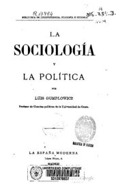 book La Sociología y la Política