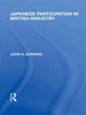 book Japanese Participation in British Industry